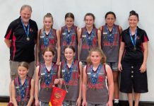 Youngsters stand tall