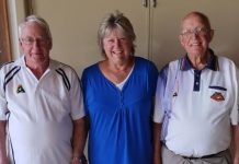 Social bowlers on break