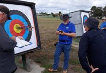 Visitors up to the task