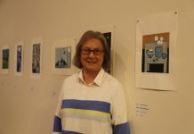 Moody Blue exhibition launch