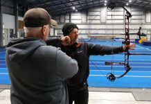 New archer tries his luck