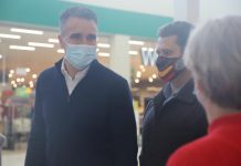 Labor frontbench returns to region