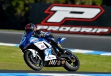 Young racer keen for action