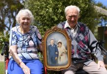 Couple celebrate 74 years of marriage