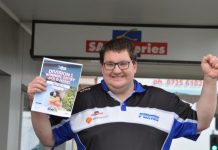 Winning $620,000 lotto ticket