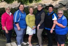 Women not deterred by the weather