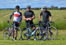 Australian coach in action