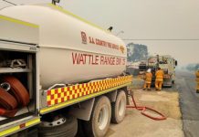 Fire water storage tank for Lucindale