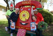 Santa’s Boulevard on now