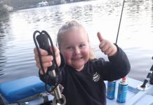 Big smile for young angler