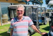 Hellyer turns heads in golf