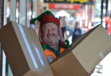 Delivering Xmas Cheer