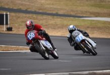 Historic motorbikes shine at Mac Park
