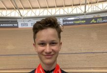 Young cyclists represent region