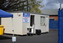 Covid-19 testing closed for hot weather