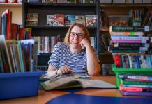 Tenison Librarian enjoying retirement