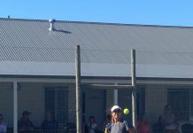 Perfect weather for tennis