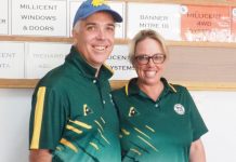 Exciting spectacle on Millicent greens