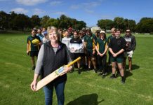 Cricketers score in memorial match