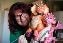 Local cake decorator’s tough competition