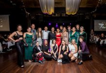 Stars dance the night away