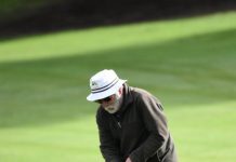 Pritchard dominates Saturday stroke round