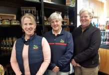 Players beat the weather