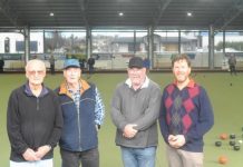 Bowlers take to the greens