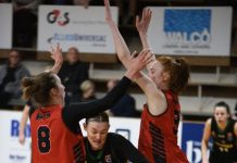 Women too strong down the stretch