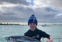 Anglers out in force