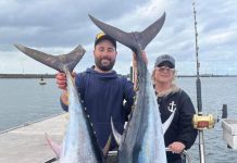 Anglers enjoy fine weather