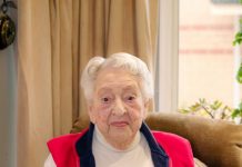 Military medal for centenarian