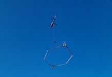 Aerial monitoring for seawater intrusion