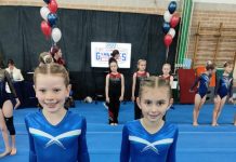 Gymnasts take part in State Championships