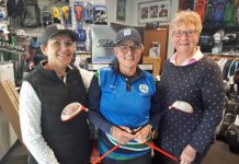 Stunning weather at Lakes course