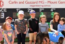 Family-friendly track draws a crowd