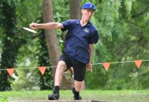 Eruption of talent hits disc golf course
