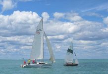 Pleasant conditions welcomed at sea