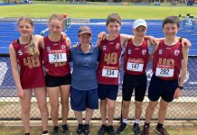 Young athletes bring home medals