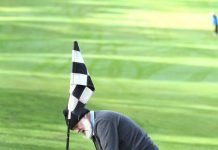 Father and son do battle at Blue Lake