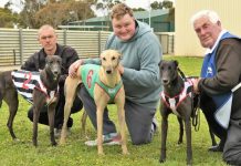 Dean’s big day at the dogs