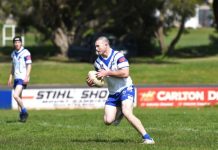 Rugby league players take to the field in support of mental health