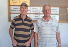 Nice weather for bowls