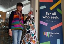 Twisted Threads preparing for exhibition