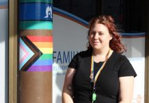 Sticker vandal strikes again