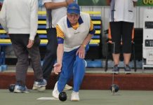 Busy Saturday at the Mount Gambier Bowls Club
