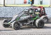 Hillyer claims podium on home track