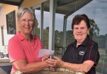 Popular winner in monthly medal