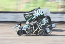 Hot pace descends on Borderline Speedway
