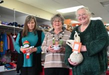 Talented women sell their wares